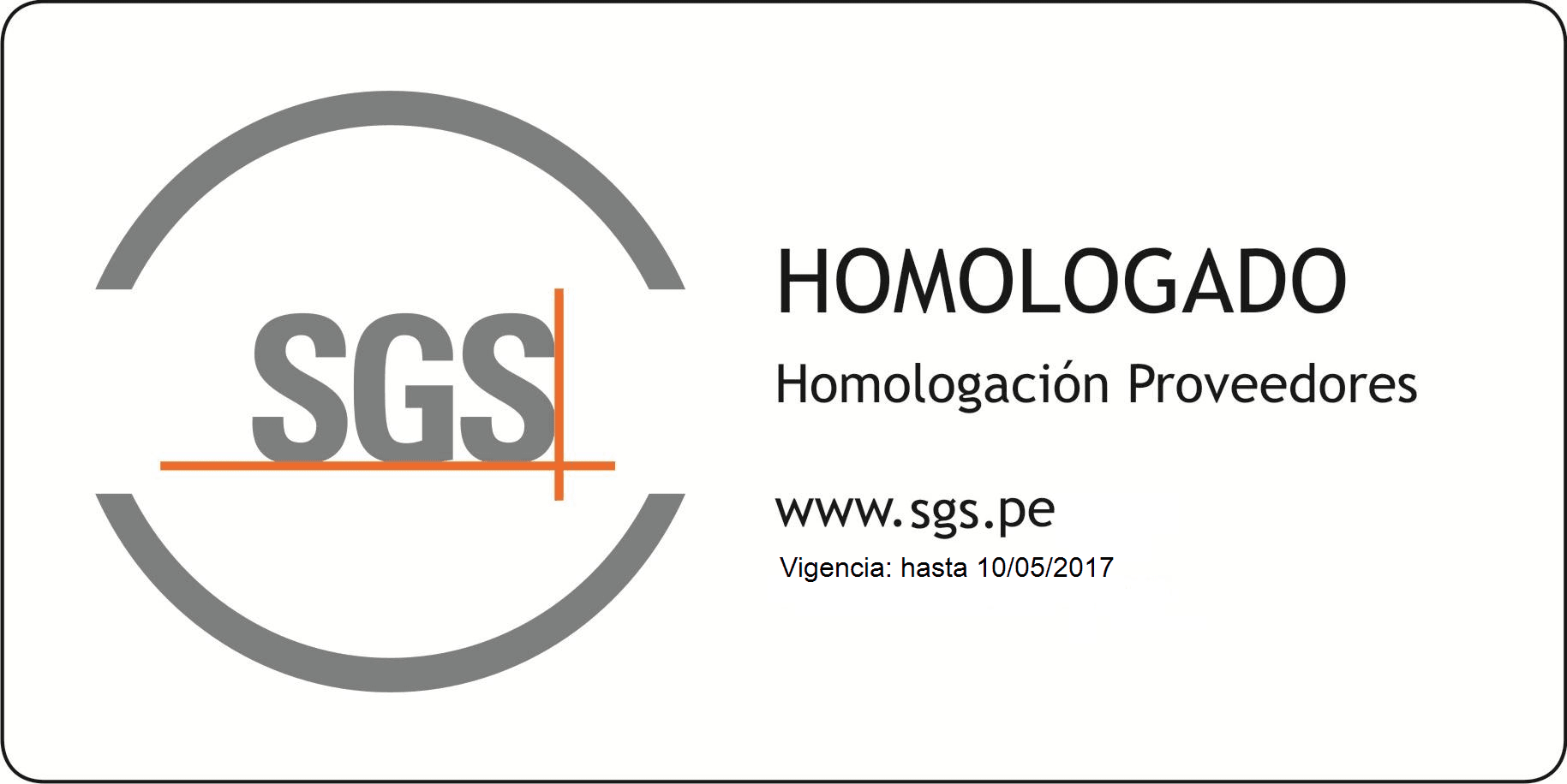 SGS Homologado